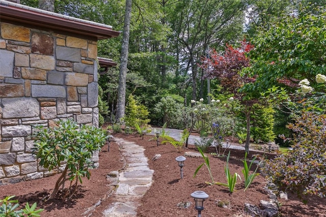 314 Beckonridge Trl, Sapphire, NC 28774 - view of yard