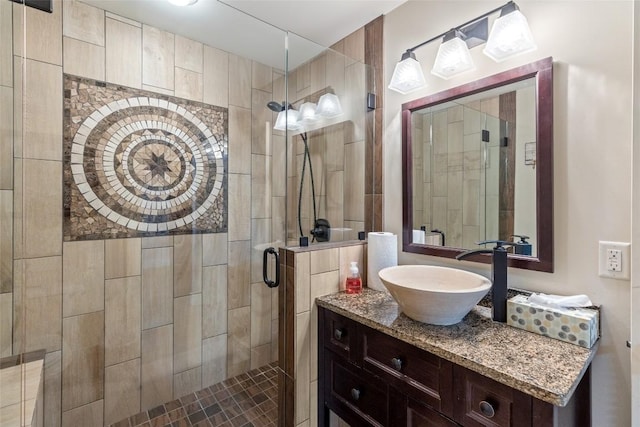 314 Beckonridge Trl, Sapphire, NC 28774 - full bath with a stall shower and vanity
