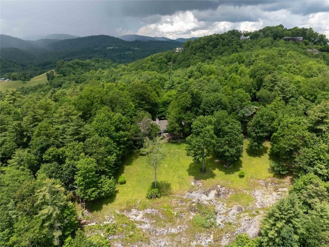 546 Upsy Daisy Ln, Cullowhee, NC 28723 - bird's eye view of a mountain backdrop