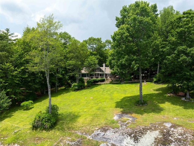 546 Upsy Daisy Ln, Cullowhee, NC 28723 - view of grassy yard