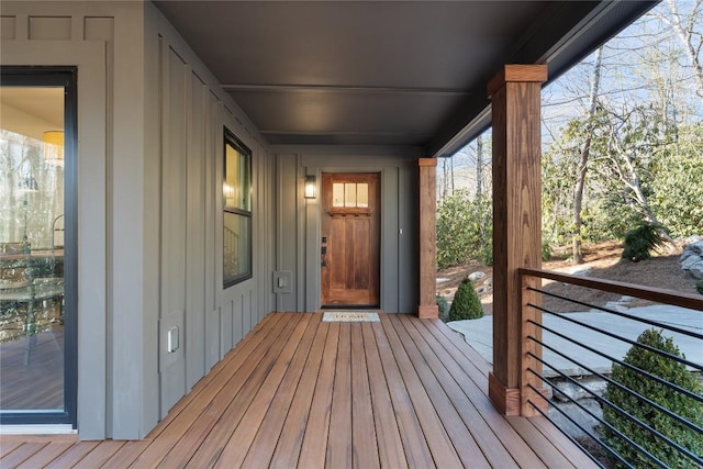 149 Woodland Hill Dr, Highlands, NC 28741 - view of wooden terrace