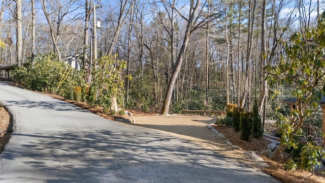 149 Woodland Hill Dr, Highlands, NC 28741 - view of street featuring a wooded view