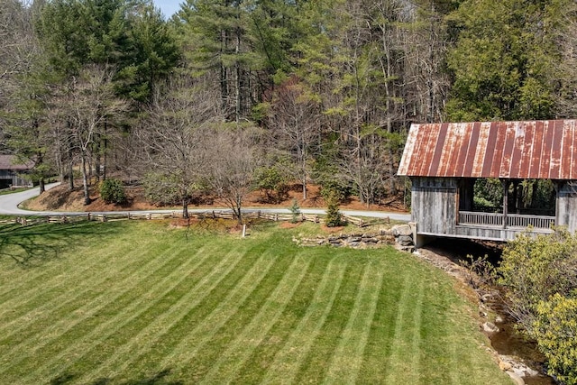 542 Cross Creek Trl, Cullowhee, NC 28723 - view of grassy yard