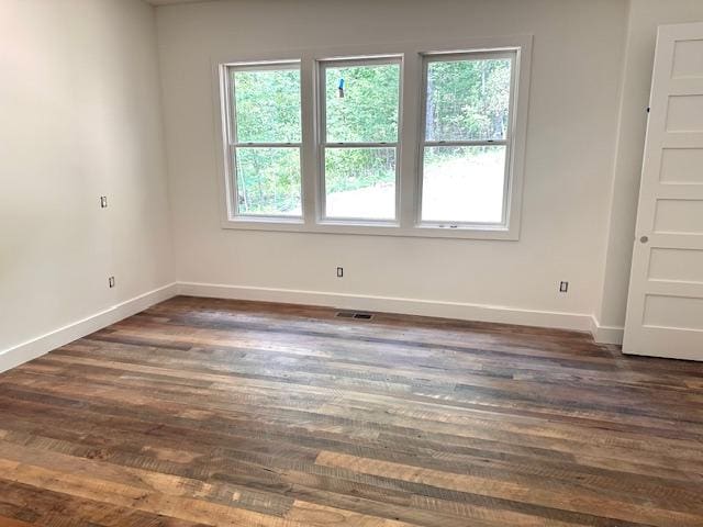 298 Pine Forest Rd, Sapphire, NC 28774 - spare room featuring dark wood-style floors