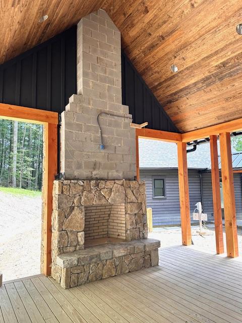 298 Pine Forest Rd, Sapphire, NC 28774 - view of deck