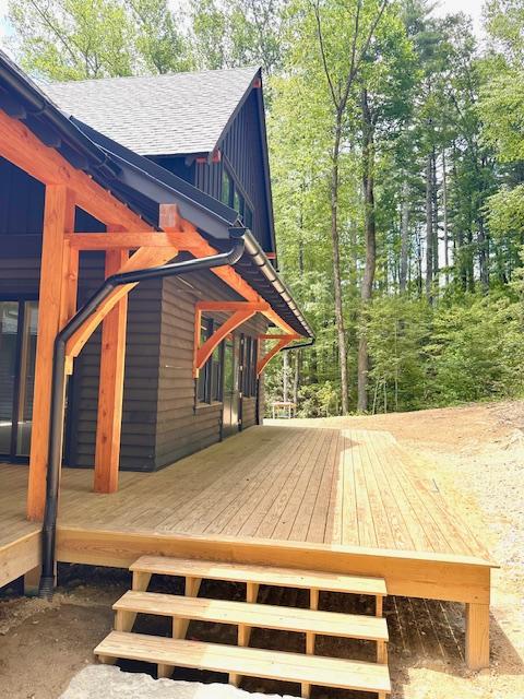 298 Pine Forest Rd, Sapphire, NC 28774 - view of deck