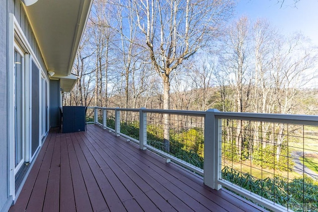 view of deck