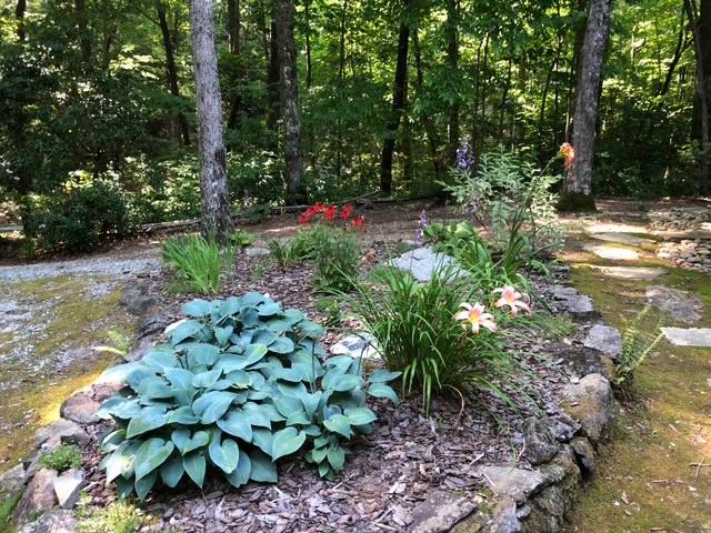 view of yard featuring a vegetable garden