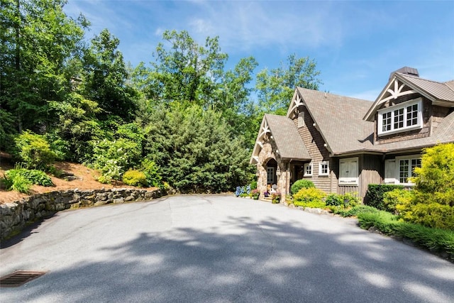 421 Easter Ln, Cullowhee, NC 28723 - view of side of home featuring board and batten siding