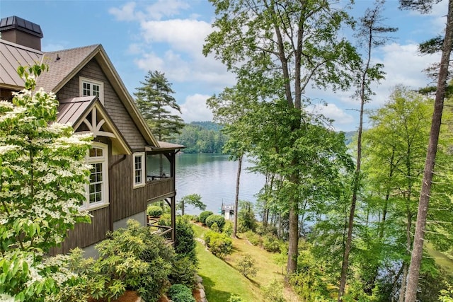 421 Easter Ln, Cullowhee, NC 28723 - water view