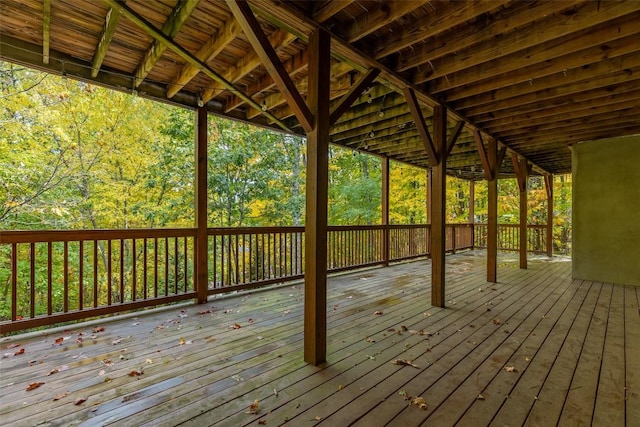 110 Kestrel Ct, Sapphire, NC 28774 - view of wooden deck