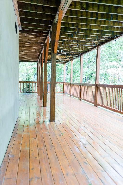 110 Kestrel Ct, Sapphire, NC 28774 - view of wooden deck