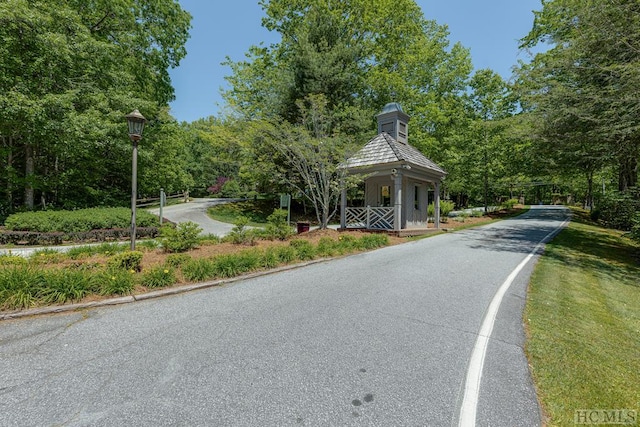 view of road