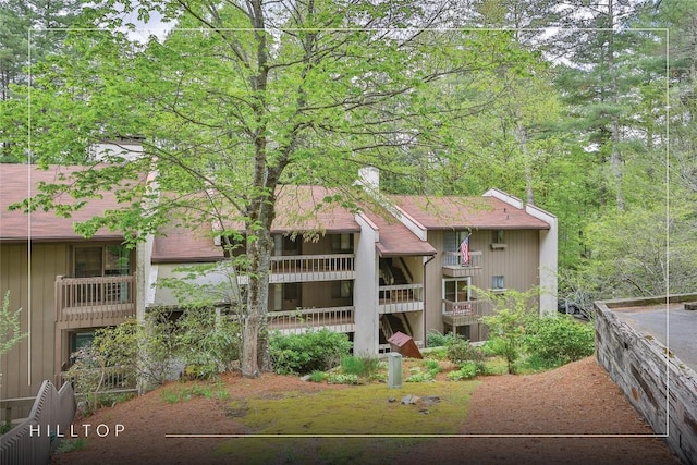 view of rear view of house