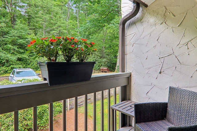 98 Dogwood Knob Ln Unit 3A, Sapphire, NC 28774 - view of balcony