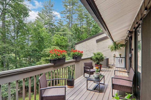 98 Dogwood Knob Ln Unit 3A, Sapphire, NC 28774 - view of wooden terrace