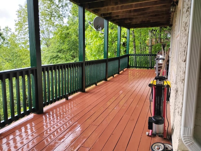 172 Moon Ridge Dr, Sky Valley, GA 30537 - view of deck