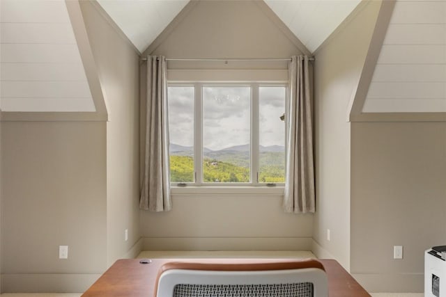 494 E Ridge Rd, Cashiers, NC 28717 - interior space with a mountain view