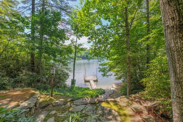 268 Tocami Trl, Cullowhee, NC 28723 - dock area with a water view