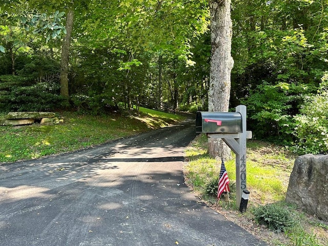 view of road