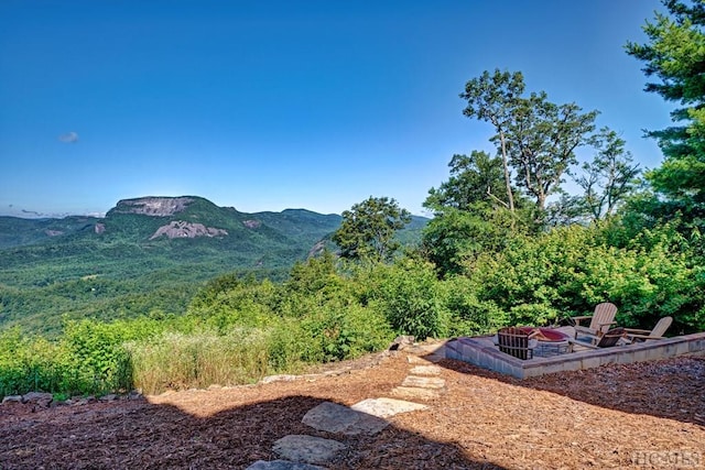 property view of mountains