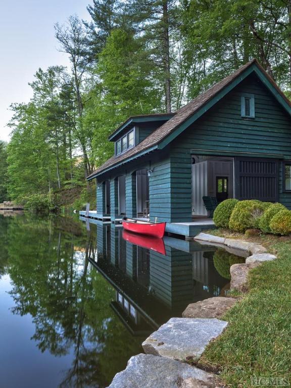 view of side of property with a water view