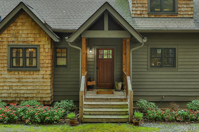 view of entrance to property