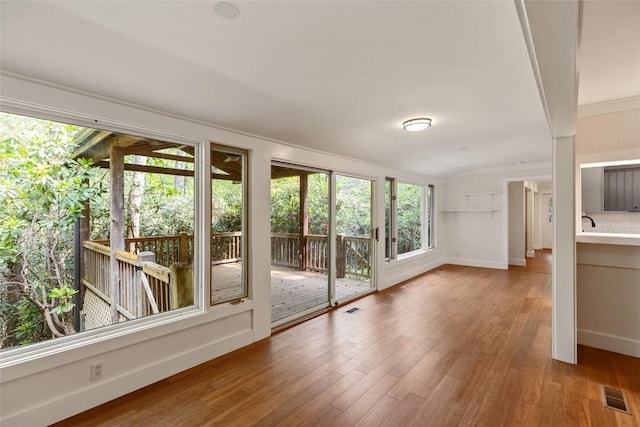 66 Hemlock Ln, Highlands, NC 28741 - view of unfurnished sunroom