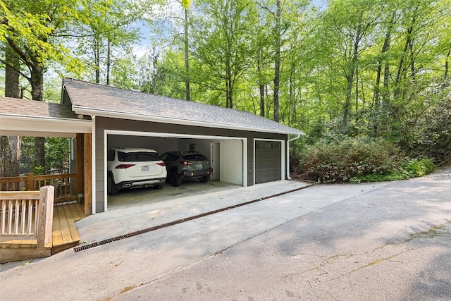 66 Hemlock Ln, Highlands, NC 28741 - view of garage