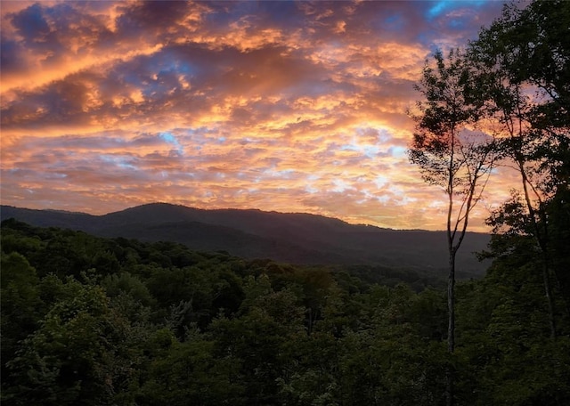 39 Firesong Ln, Glenville, NC 28736 - view of mountain backdrop featuring a forest