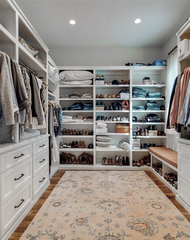 39 Firesong Ln, Glenville, NC 28736 - spacious closet with dark wood-style floors