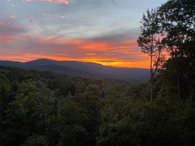 39 Firesong Ln, Glenville, NC 28736 - view of mountain background featuring a forest