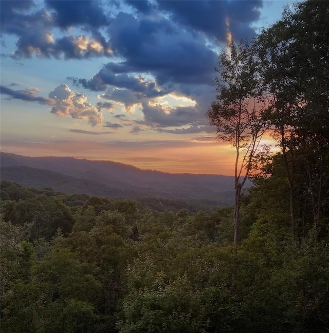 39 Firesong Ln, Glenville, NC 28736 - mountain view featuring a forest