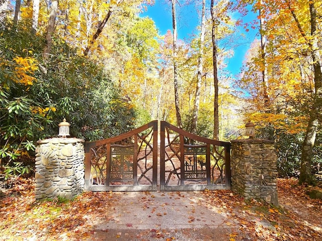 view of gate