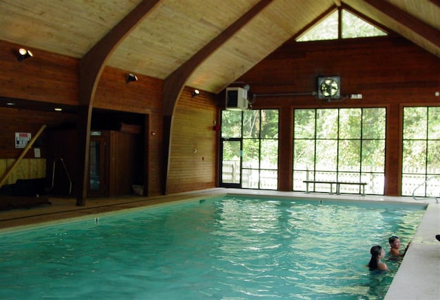 735 Trays Island Rd, Sapphire, NC 28774 - view of indoor pool