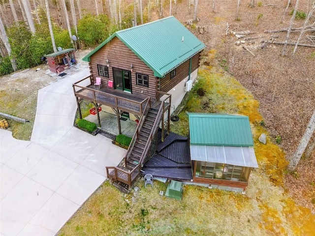 3214 Slick Fisher Rd, Lake Toxaway, NC 28747 - view of subject property
