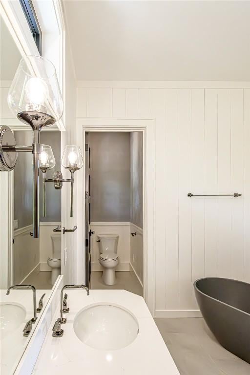 369 Firesong Ln, Glenville, NC 28736 - full bathroom featuring toilet and vanity
