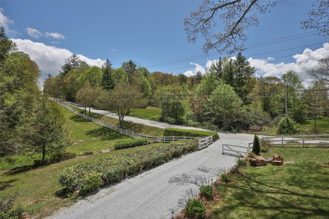 3731 Dillard Rd, Highlands, NC 28741 - view of road featuring a forest view