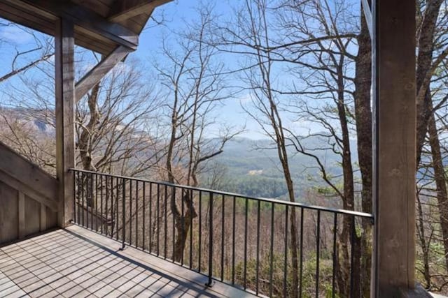 69 Old Cove Rd, Highlands, NC 28741 - view of deck