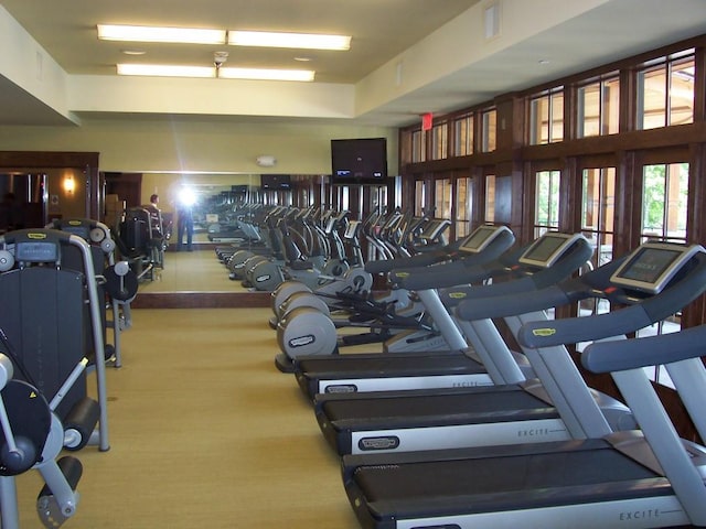 45 Boulder Creek Ln, Tuckasegee, NC 28783 - view of gym
