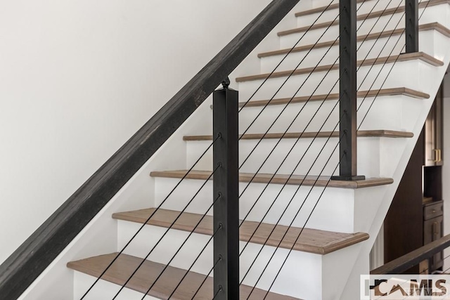 view of stairs