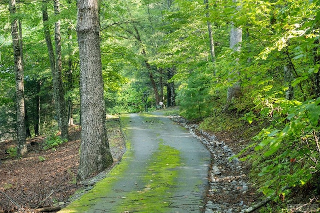 view of road