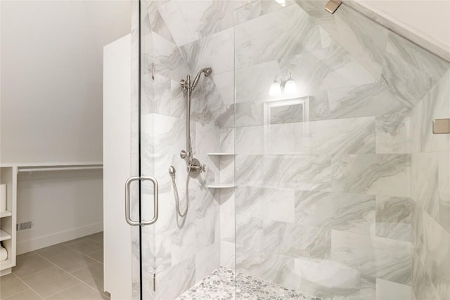 510 Boiling Springs Rd, Sapphire, NC 28774 - full bathroom with a stall shower and tile patterned floors