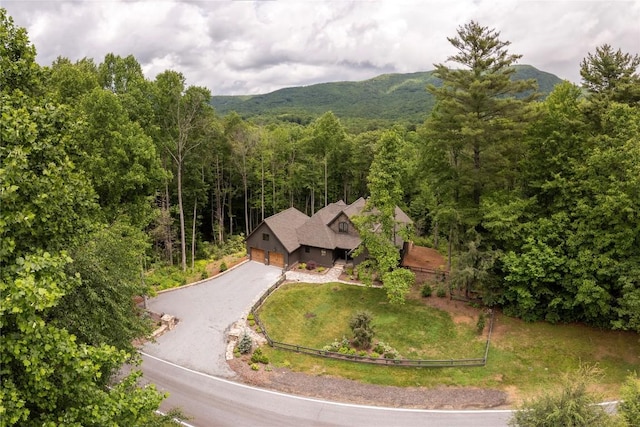 510 Boiling Springs Rd, Sapphire, NC 28774 - view from above of property featuring a heavily wooded area