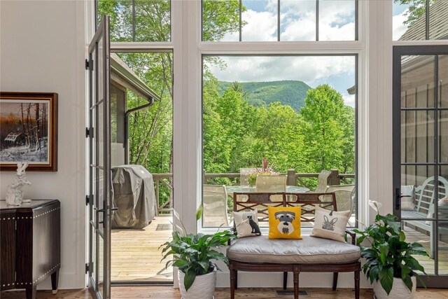510 Boiling Springs Rd, Sapphire, NC 28774 - entryway featuring wood finished floors