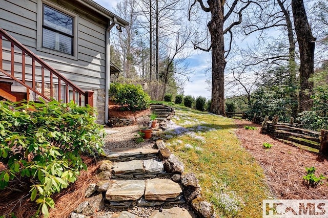 129 Cedar Creek Rd, Glenville, NC 28736 - view of yard
