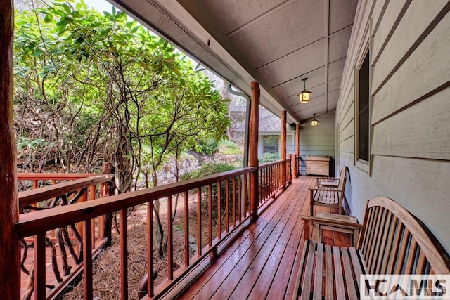 129 Cedar Creek Rd, Glenville, NC 28736 - view of porch