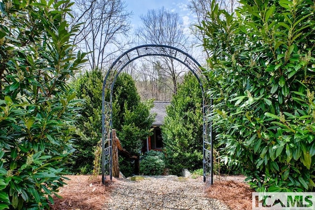 129 Cedar Creek Rd, Glenville, NC 28736 - view of yard