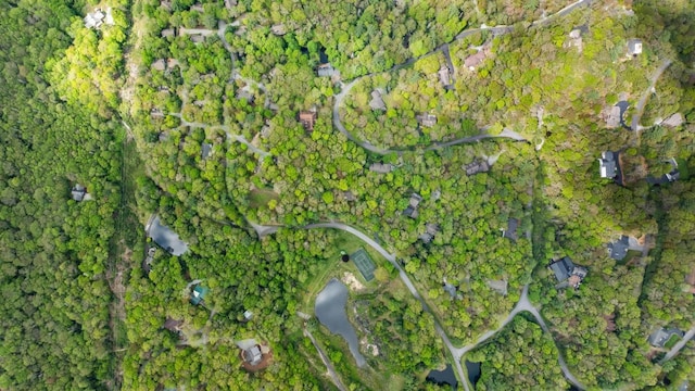 aerial overview of property's location