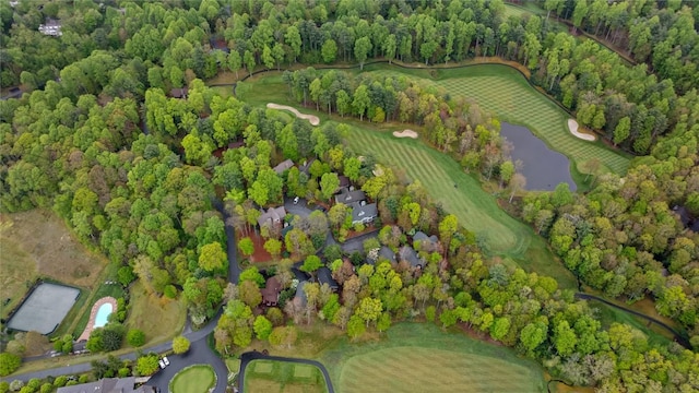 56 First Tee Trl B/Upper, B/Upper Cashiers, NC 28717 - aerial view of property's location with a golf course and a nearby body of water